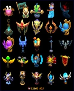 Conta LoL Level 276 / 321 Skins / Platina 4 - League of Legends