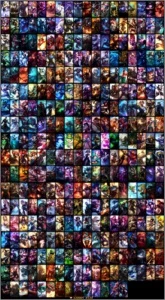 Conta LoL Level 276 / 321 Skins / Platina 4 - League of Legends