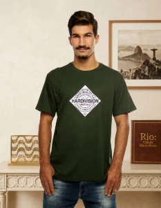 Camiseta Verde Spice - Tamanho P - Artesanato e Personalizados