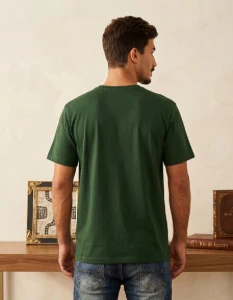 Camiseta Verde Spice - Tamanho P - Artesanato e Personalizados