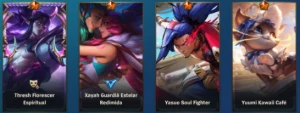 Conta Wild Rift Mais de dez mil gastos cosméticos exclusivos - League of Legends: Wild Rift LOL WR