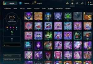 CONTA DIAMANTE 2 // 144 CHAMPIONS// 139 SKINS NV 220 - League of Legends LOL
