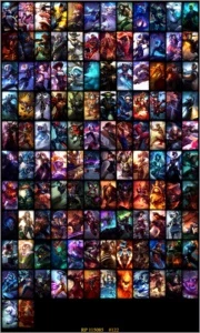 Conta Diamante 5  todos os herois 122 skins - League of Legends LOL