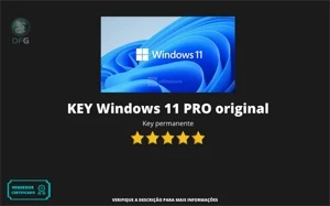 [Original] KEY Windows 11 PRO - Softwares and Licenses