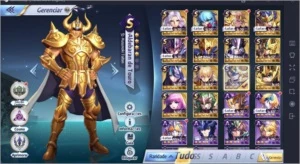 Conta  SAINT SEIYA AWAKENING Mobile Lv: 42 SSA