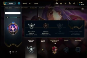 Conta prata 3 MAIN KATARINA com 27 skins e 30 champs - League of Legends LOL