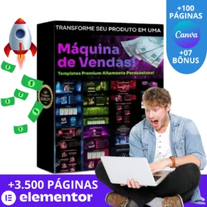 +1.000 Paginas De Vendas Premium -  Profissional 2024 - Outros