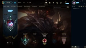 Conta lol com várias skins - League of Legends