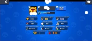 Conta Brawl Stars com todos os personagens