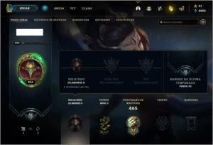 Conta bronze 2 com 136 champs e 82 skins - League of Legends LOL