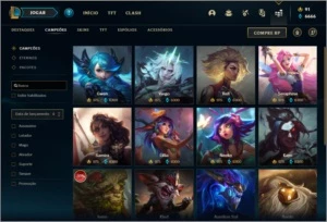Conta bronze 2 com 136 champs e 82 skins - League of Legends LOL