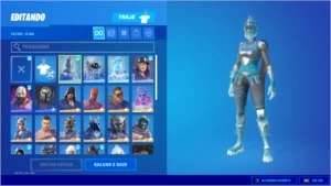 CONTA FORTNITE 46 SKINS + PASSE ATUAL