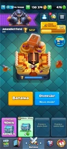 Conta com deck de gigante elétrico muito bom - Clash Royale