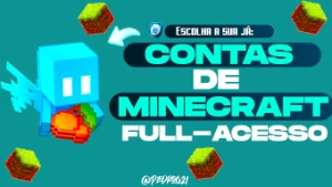 Contas de Minecraft Original FA | Bedrock & Java Edition