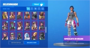CONTA FORTNITE SUPER RARA