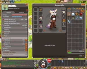 Vendo Zobbal 199, Osa 199, Iop 180 e Panda 150 - Spiritia - Dofus