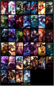 CONTA OURO 5 86 CHAMPIONS 39 SKINS!!! - League of Legends LOL