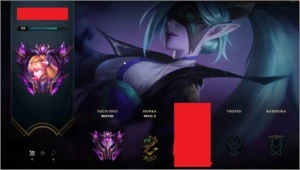 CONTA LEAGUE OF LEGENDS MESTRE LOL