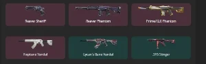 Conta Valorant - Skins De Raras Vandal E Phant Glitchpop Fa