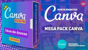 Mega Pack Canva Editáveis