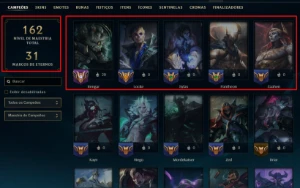 Conta  Main Rengar +Mordekaiser Sanh Uzal Exaltado [Gacha] - League of Legends LOL