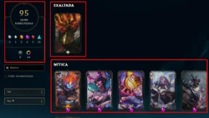 Conta  Main Rengar +Mordekaiser Sanh Uzal Exaltado [Gacha] - League of Legends LOL