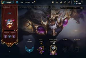 Conta  Main Rengar +Mordekaiser Sanh Uzal Exaltado [Gacha] - League of Legends LOL