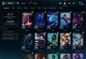 2 contas League of Legends LOL