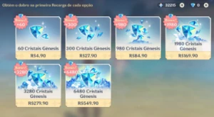 Conta Genshin Impact Com Muitos Tiros Para Dar