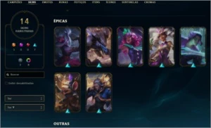 Vendo Conta Com Nick Muito Raro, (Ranqueada) - League Of Legends Lol - DFG