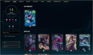 CONTA PARA MAIN KATARINA *NICK RARO* +650rp - League of Legends LOL