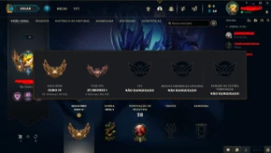 Conta league of legends LOL