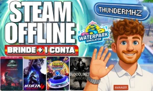 WaterPark Simulator - Conta Steam Offline