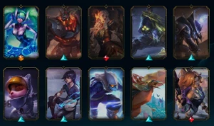 Conta sem elo 44 skins (9 lendárias e Sona DJ) e 370RP - League of Legends LOL