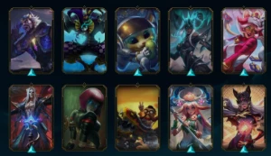 Conta sem elo 44 skins (9 lendárias e Sona DJ) e 370RP - League of Legends LOL