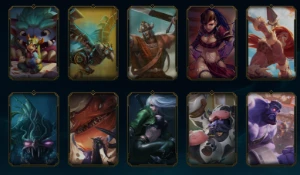 Conta League of Legends | Level 90 | 57 Skins | Unranked LOL
