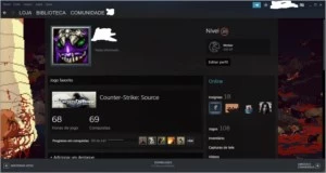 CONTA STEAM AVALIADA EM 1000 REAIS