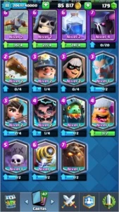 CONTA CLASH ROYALE 3800 TROFÉUS