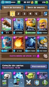 CONTA CLASH ROYALE 3800 TROFÉUS