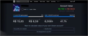 Conta Steam - 267 Jogos - Level 102 - Mais de 3k Gastos