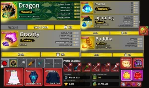 Conta Blox Fruits Lv Max Com Tudo Do Jogo E Dragon Permanent - Roblox