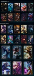 Conta League Of Legends - SEASON 3, PLATINA IV, 101 Skins LOL