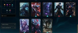 Conta Diamante 1 Ex Mestre 50 Skins - League of Legends LOL