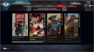 CONTA APEX HERANÇA DO OCTANE MESTRE S9 E DIAMANTE 1 S10 - Apex Legends