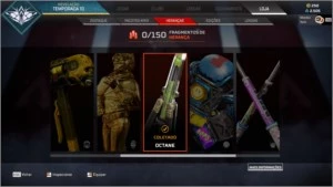 CONTA APEX HERANÇA DO OCTANE MESTRE S9 E DIAMANTE 1 S10 - Apex Legends