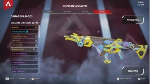 CONTA APEX HERANÇA DO OCTANE MESTRE S9 E DIAMANTE 1 S10 - Apex Legends
