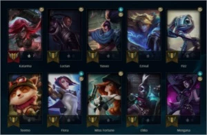 Conta league of legends smurf LOL