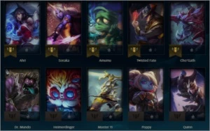 Conta league of legends smurf LOL