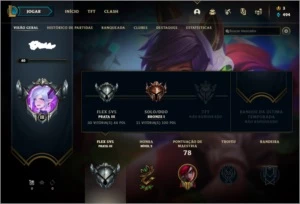 Conta league of legends smurf LOL