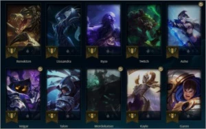 Conta league of legends smurf LOL